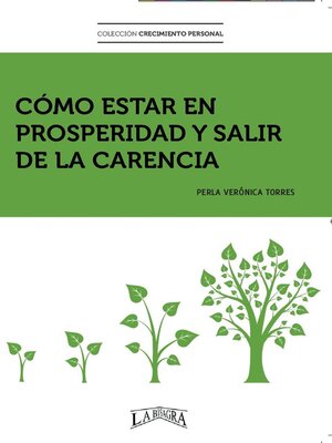 cover image of Cómo Estar en Prosperidad y Salir de la Carencia